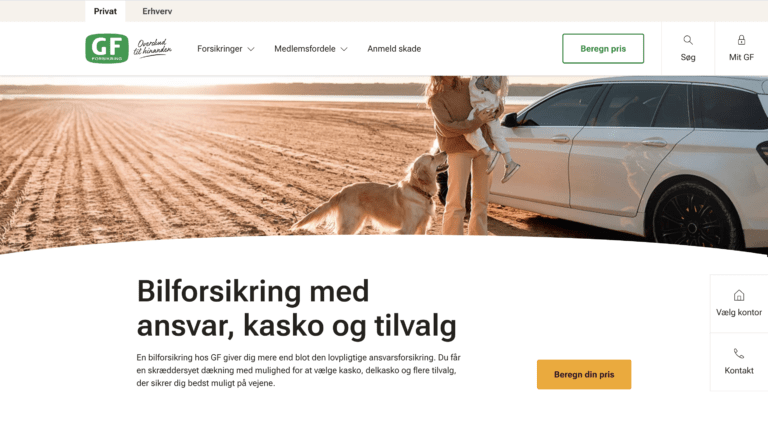 GF bilforsikring 2026