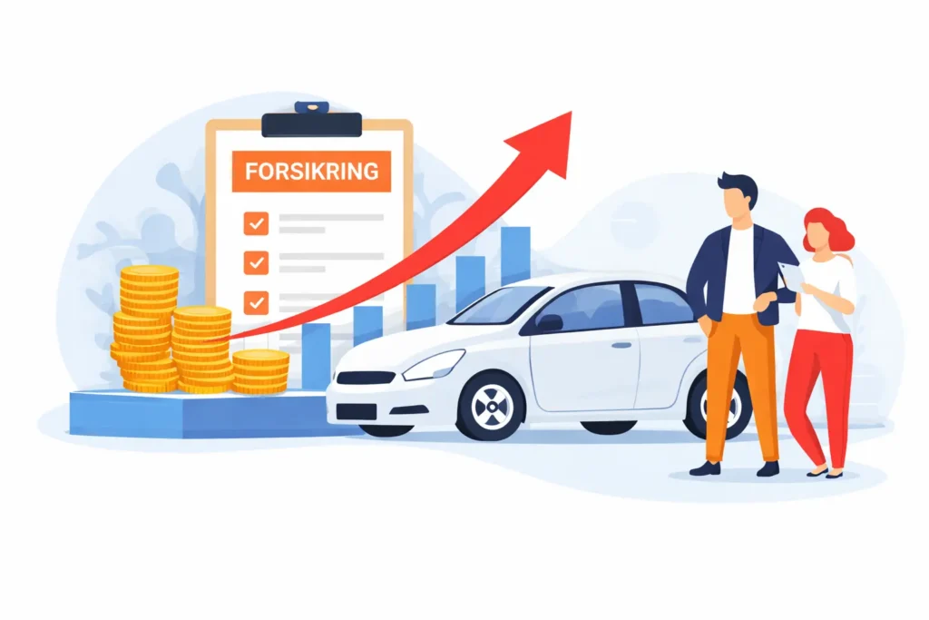 derfor er bilforsikring steget i pris 2026